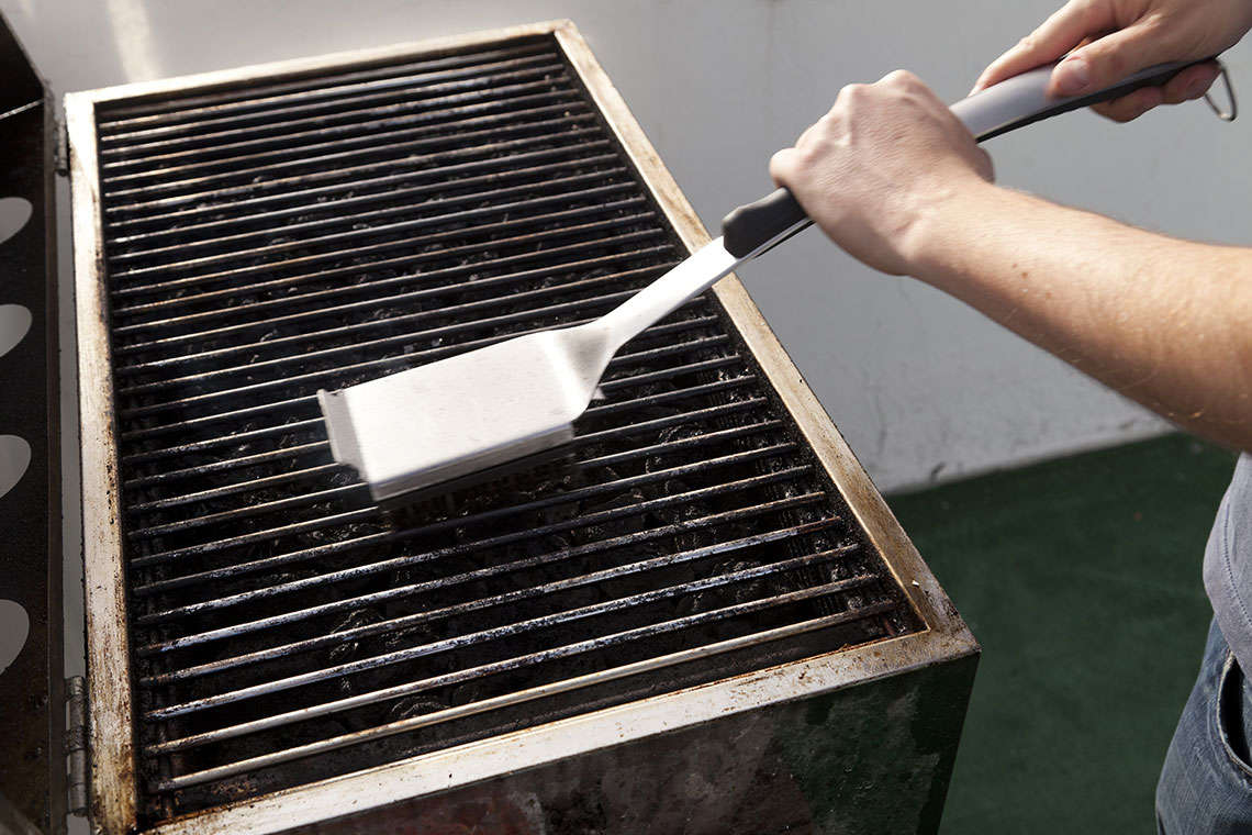 Swallowed Grill Brush Bristles Hero Image